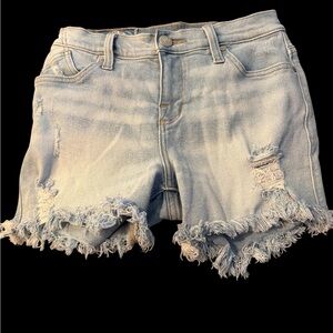 ROCK & REPUBLIC Distressed Jeans Shorts